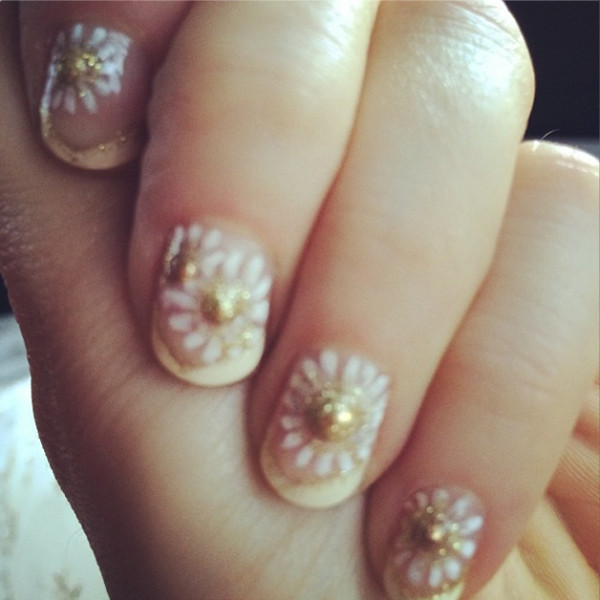 Zooey Deschanel, Golden Globes, Manicure Zooey Deschanel, Golden Globes, Manicure